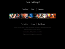Tablet Screenshot of deanhoffmeyer.com